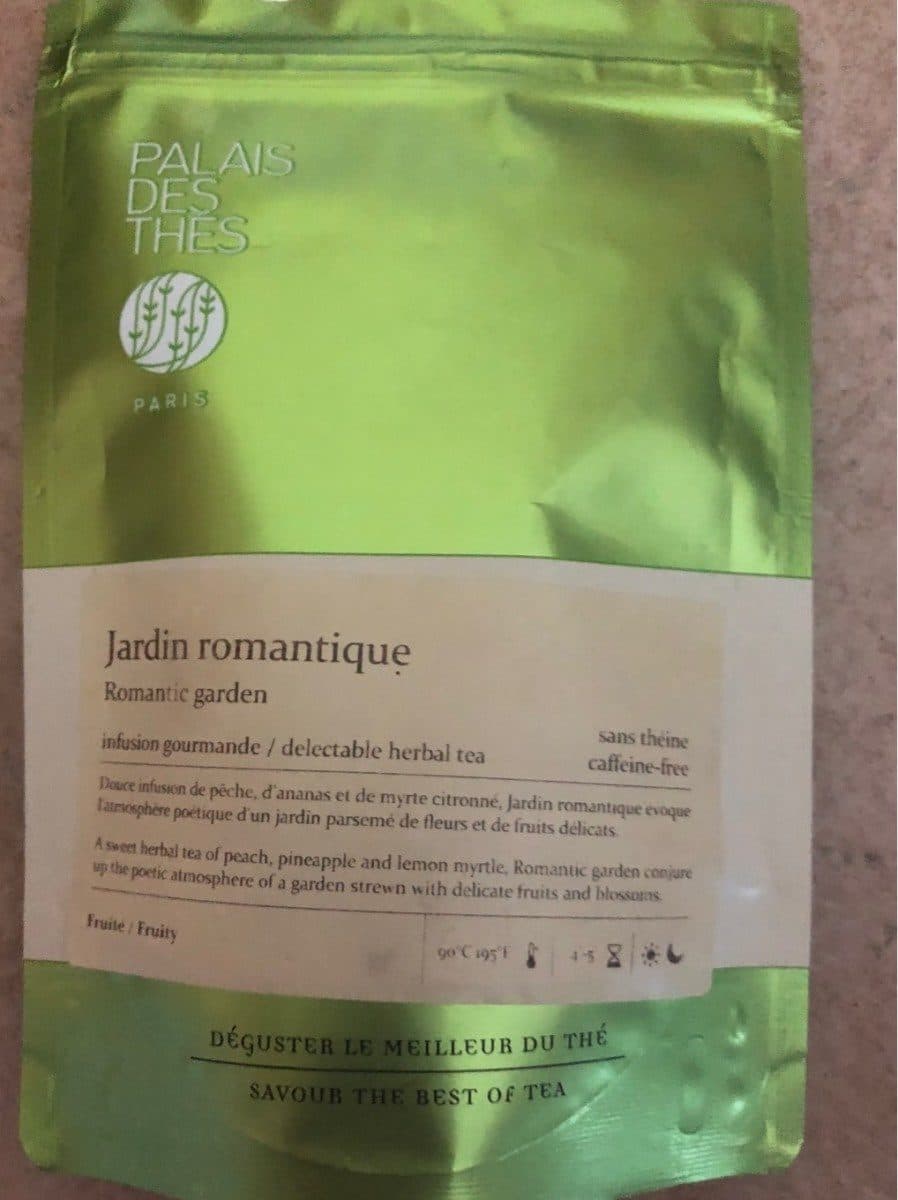 Palais des Thés Thé jardin romantique packshot