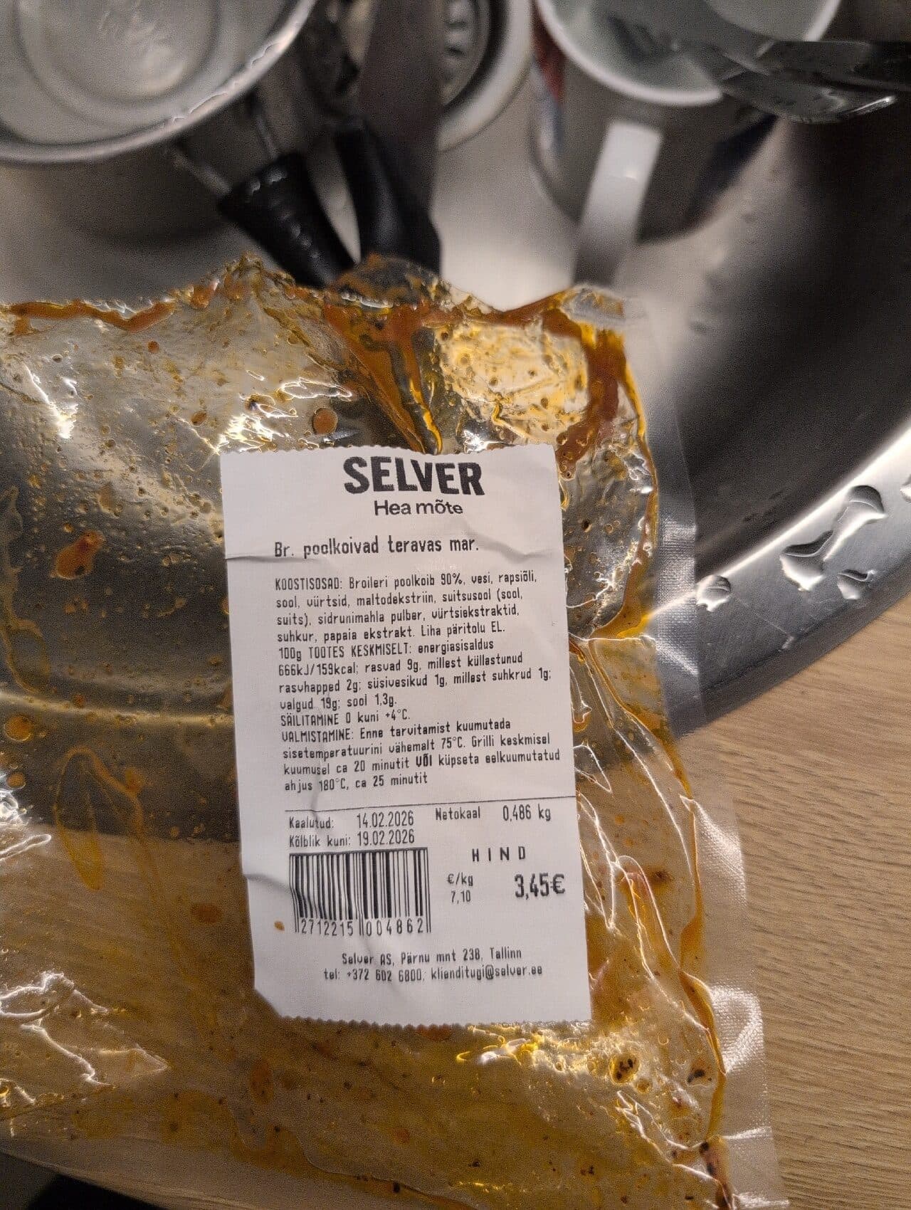 Selver Br. Poolkoivad Teravas Mar. packshot