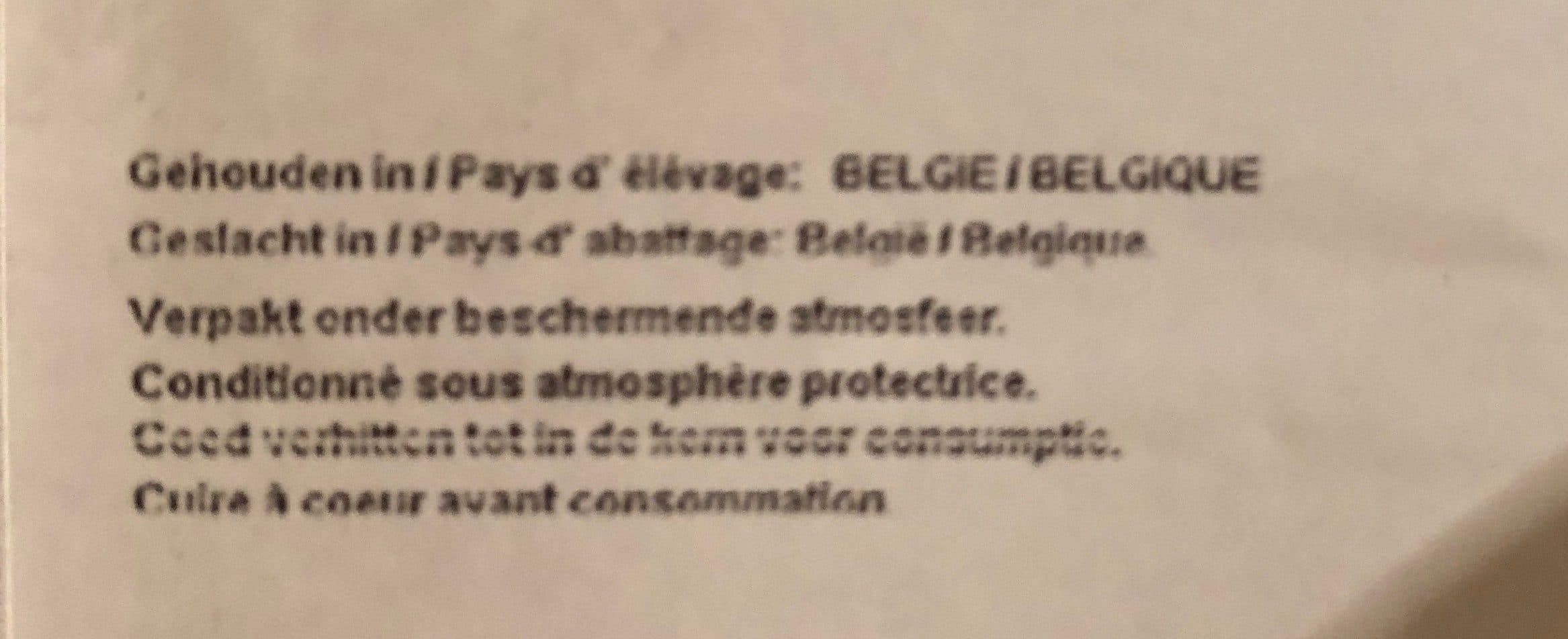 Open Food Facts Filet de poulet packshot