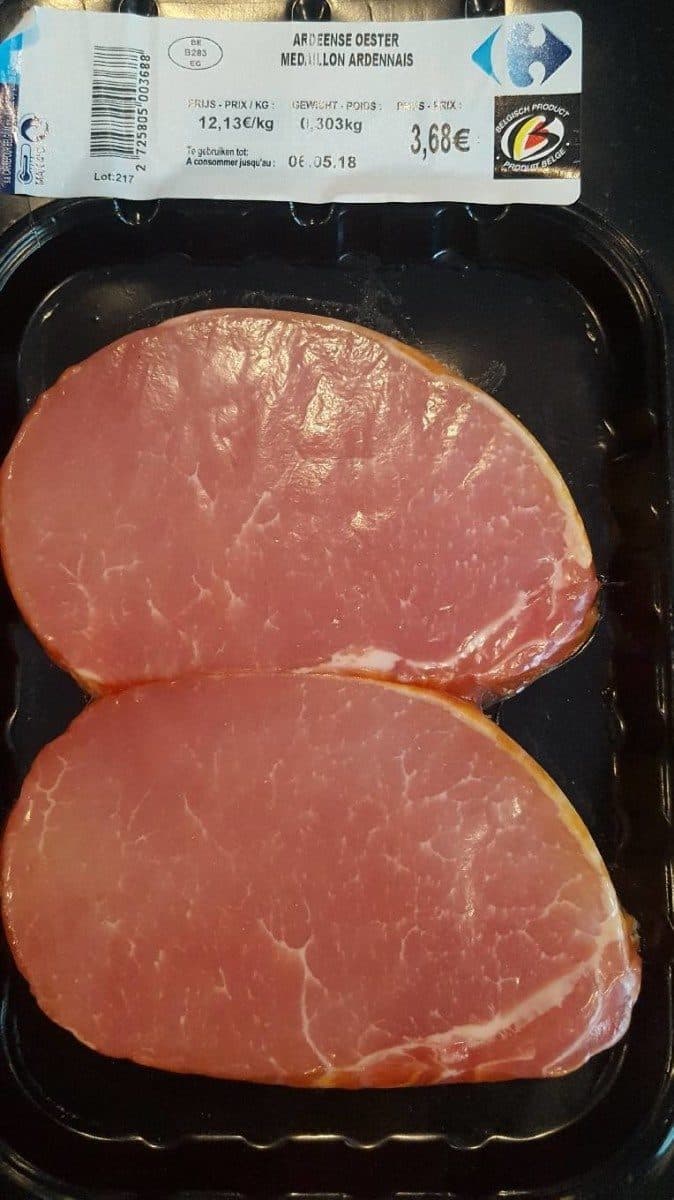 Open Food Facts Médaillon ardennais packshot