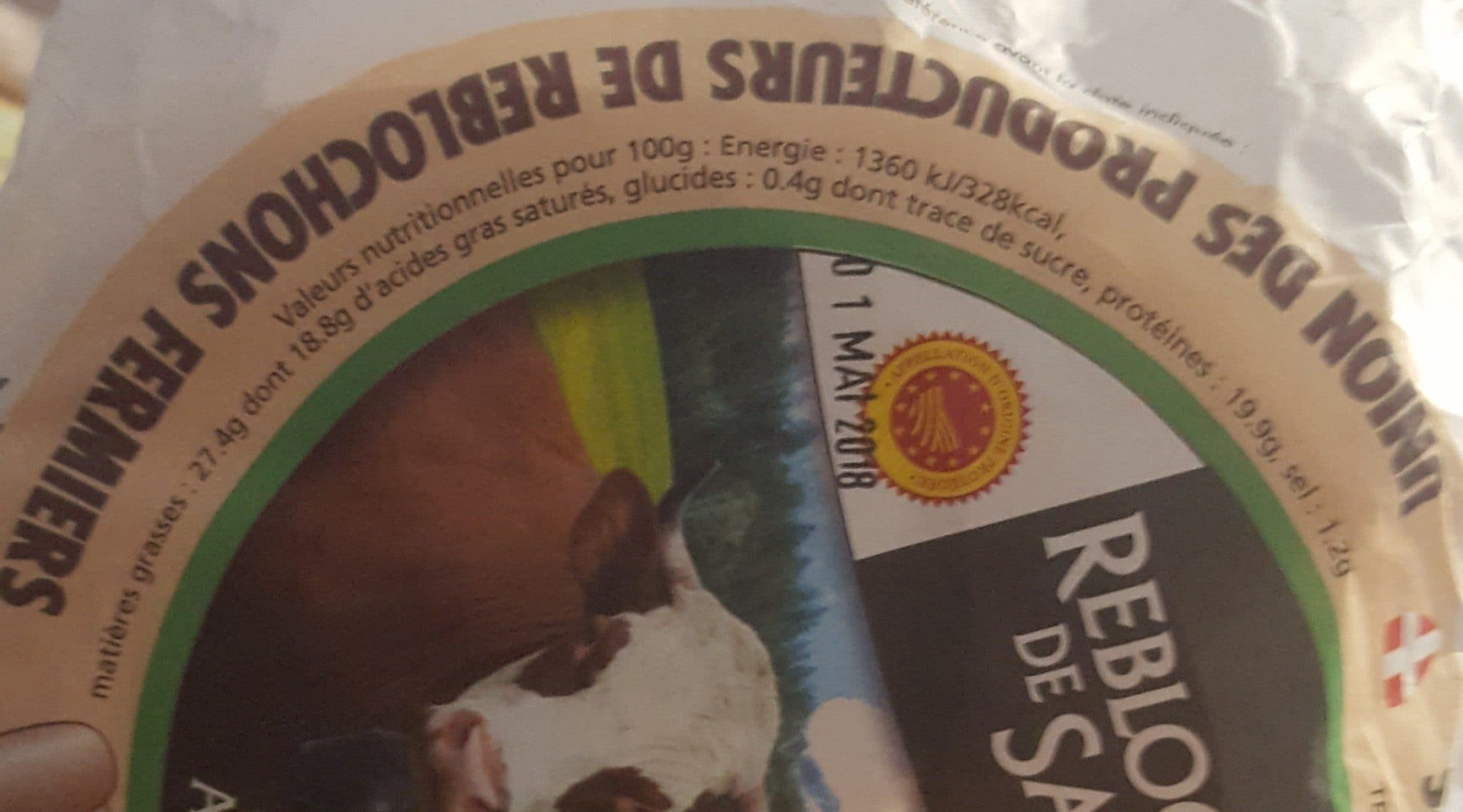 Union des producteurs de Reblochons fermiers Reblochon fermier de Savoie packshot