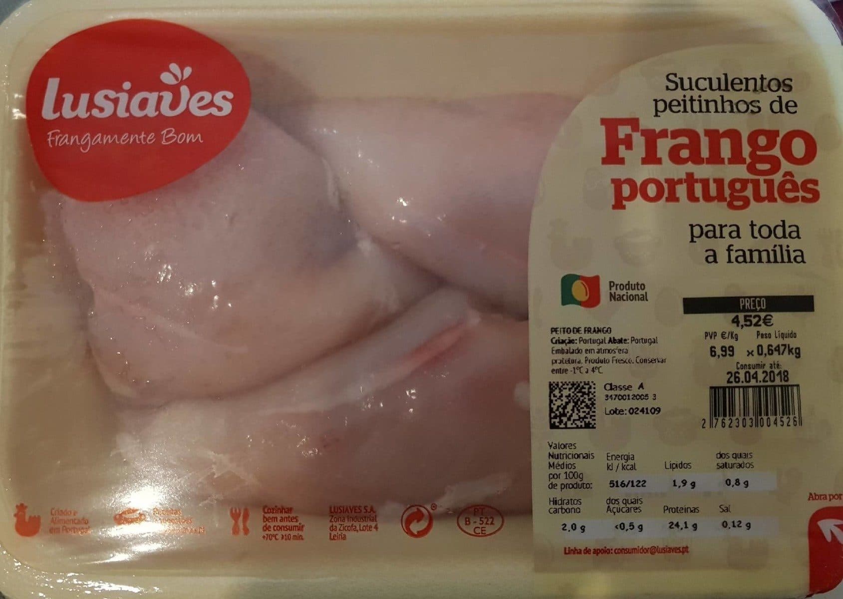 Open Food Facts Frango packshot