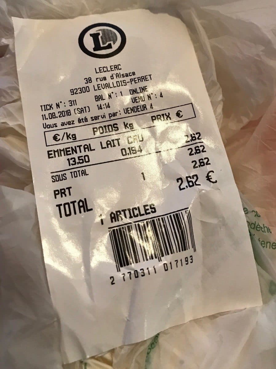 Open Food Facts Framage EMENTAL LAIT CRU packshot
