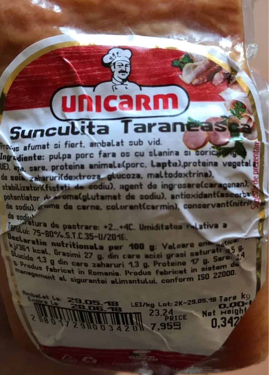 Open Food Facts Sunculita packshot