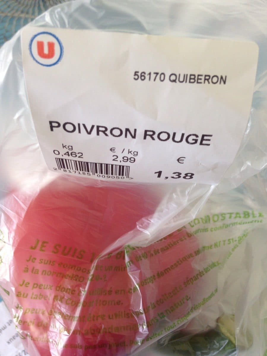 Open Food Facts Poivron rouge packshot