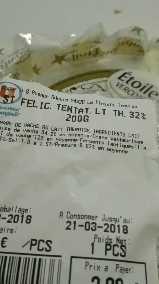 Etoile Du Vercors Tentation de Saint Felicien packshot