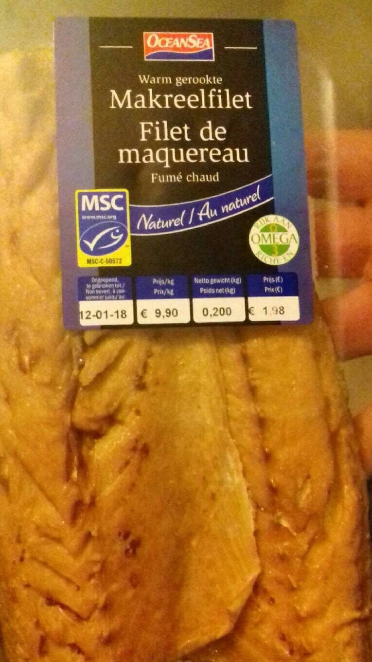 OceanSea Filet de maquereau packshot