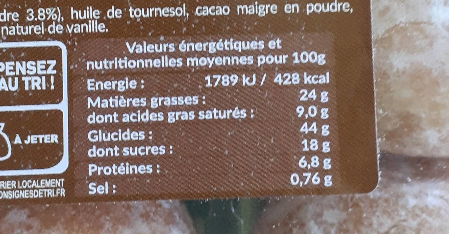 Les Délices des 7 Vallées Mini-beignets assortis fourrés aux 3 chocolats packshot