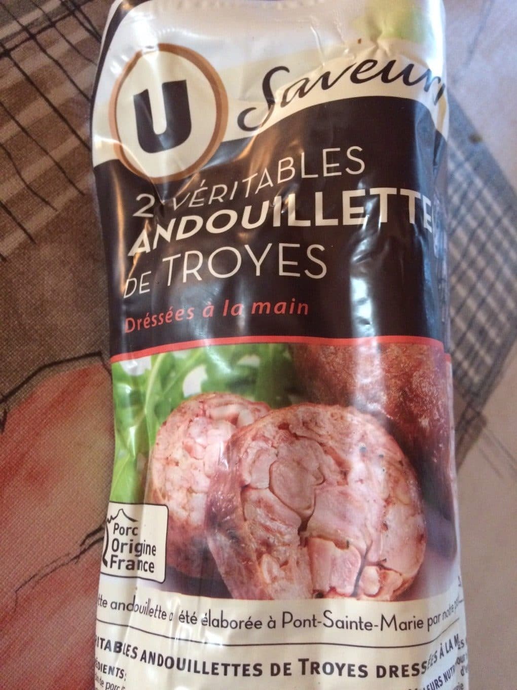 U Veritable andouillette de troyes packshot