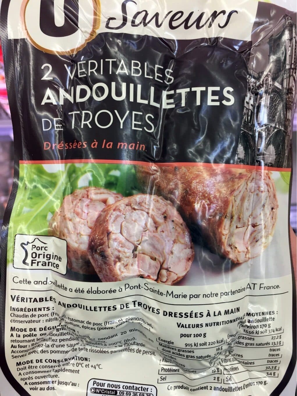 U Andouilette de Troyes packshot
