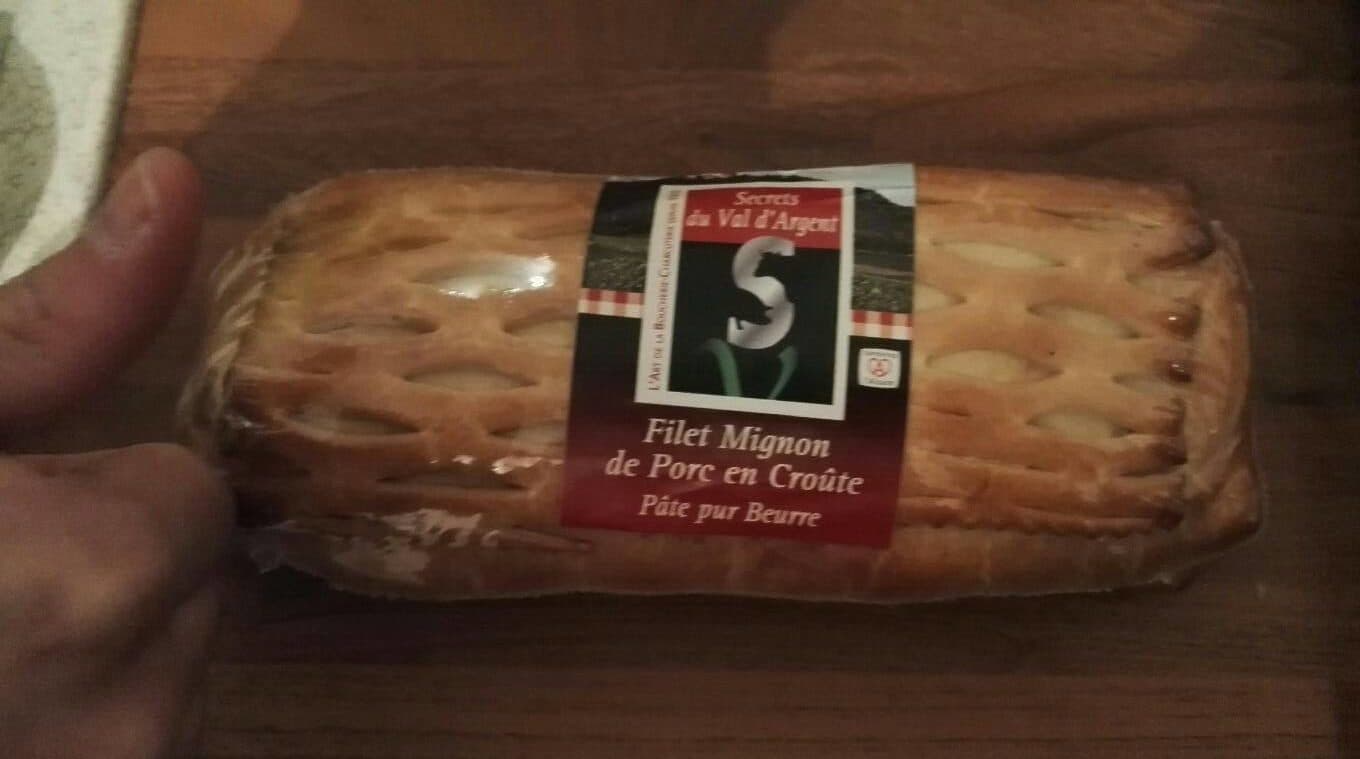 Secrets Du Val D'argent Mignon de porc en croute packshot