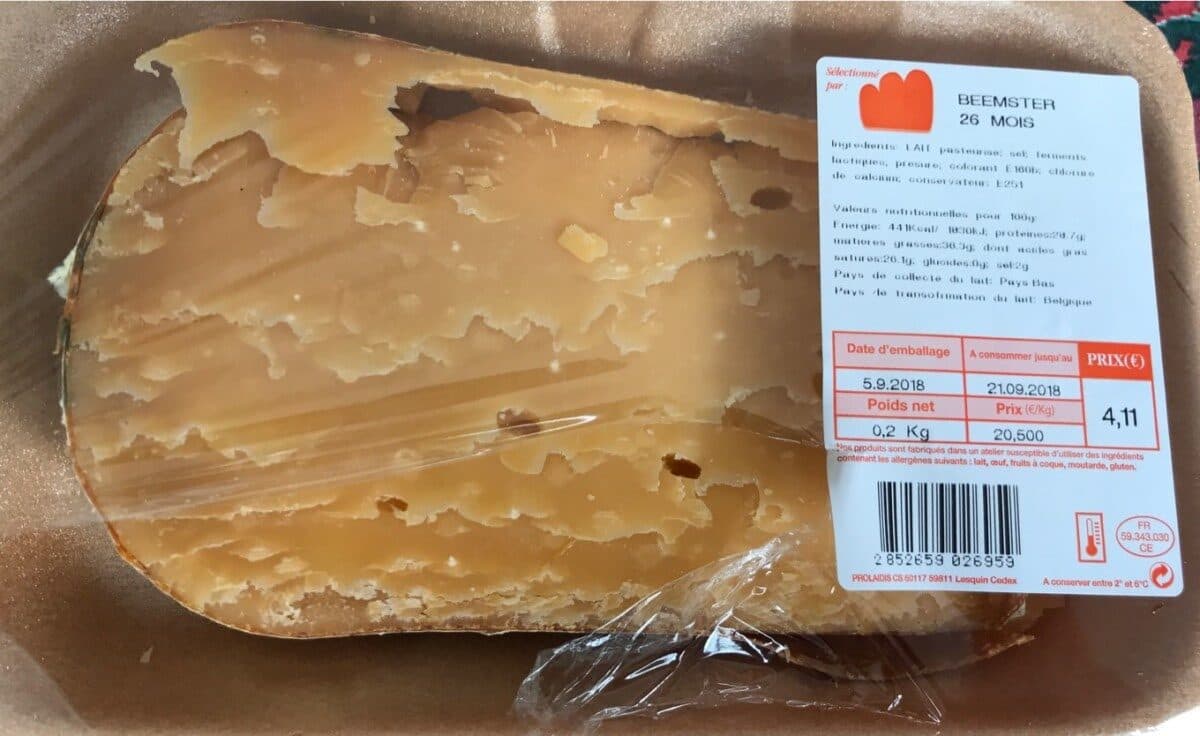 Open Food Facts Fromage packshot