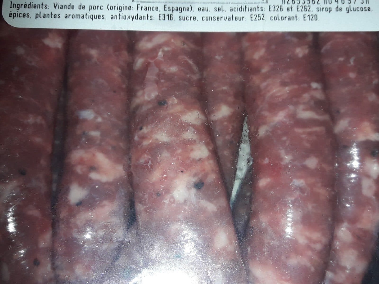 Open Food Facts Saucisse à l italienne packshot
