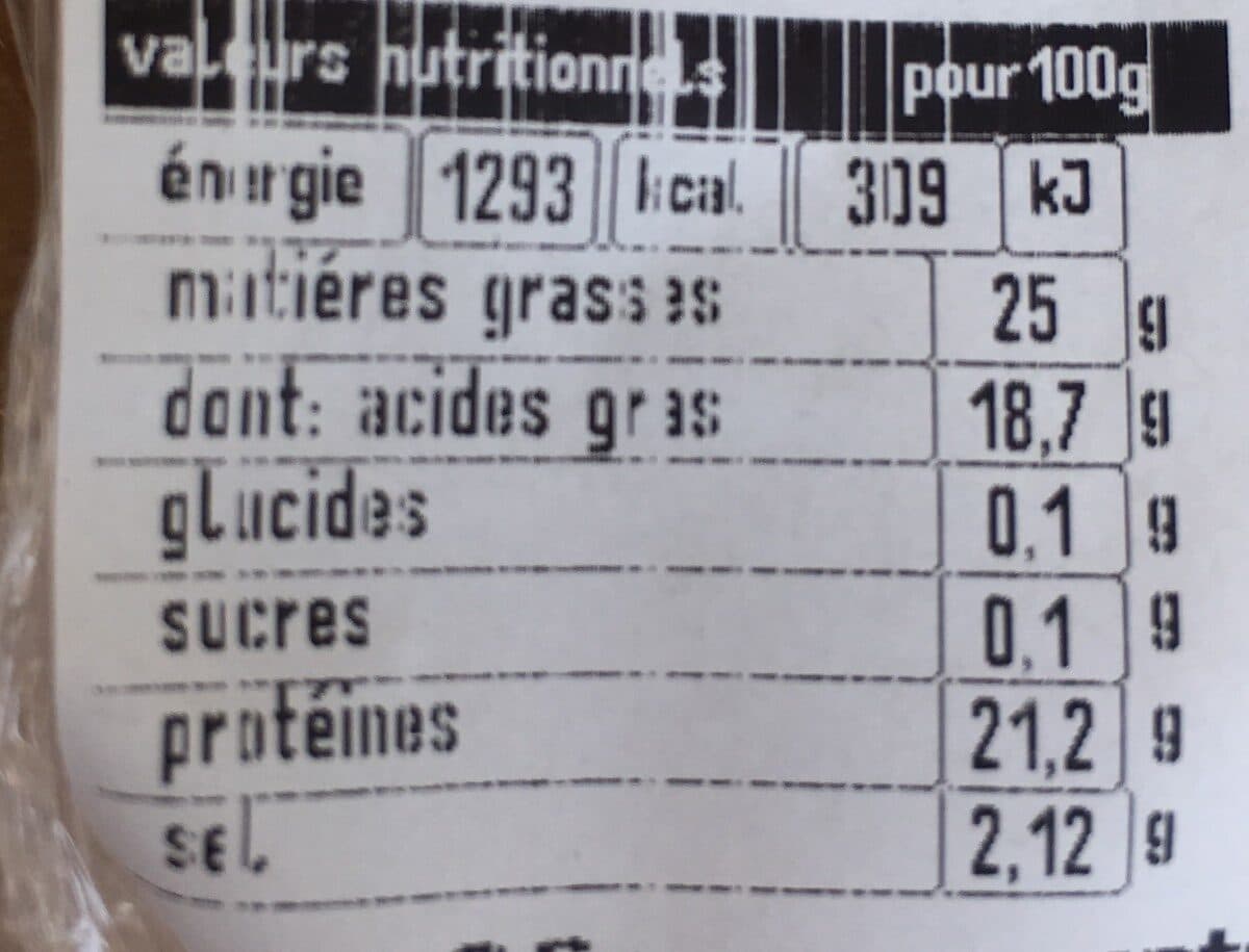 Open Food Facts Gorgonzola packshot