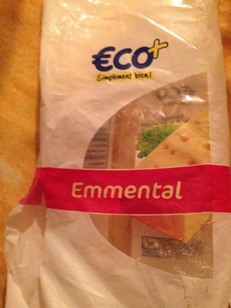 Eco+ Emmental eco+ packshot