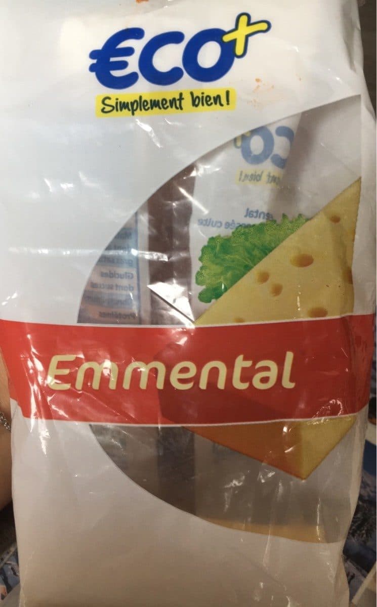 Eco+ Emmental packshot