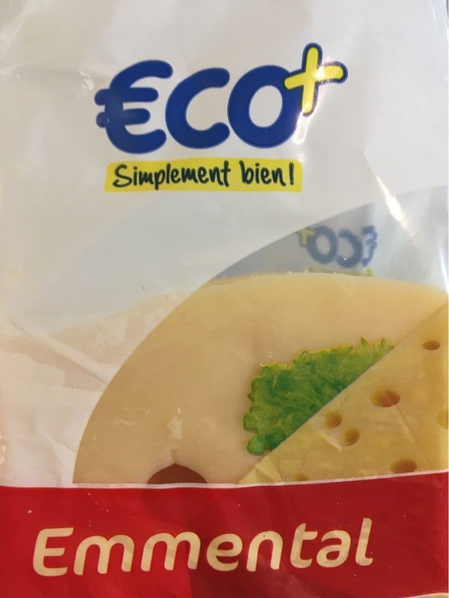 Eco+ Emmental packshot