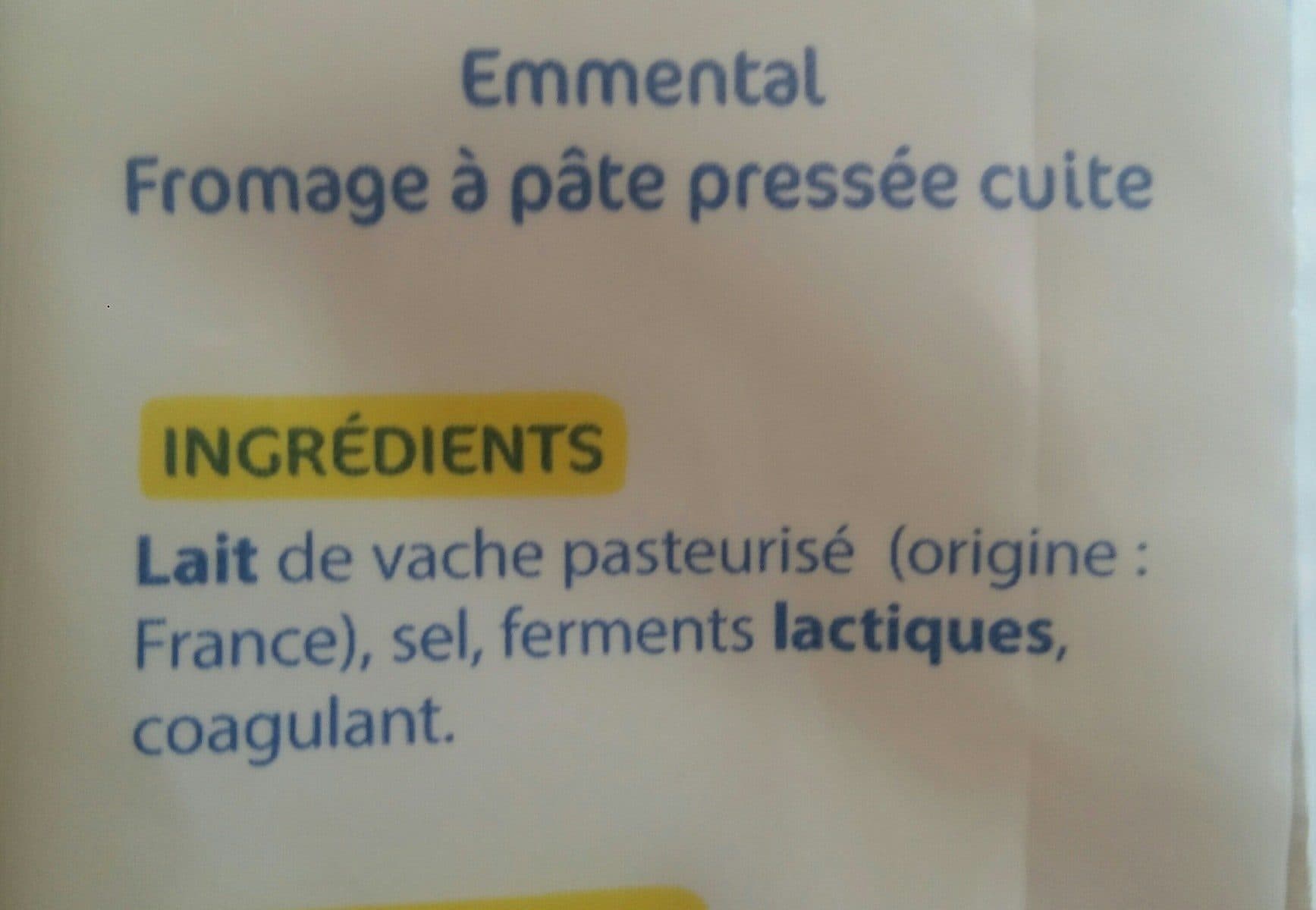 Eco+ Emmental packshot