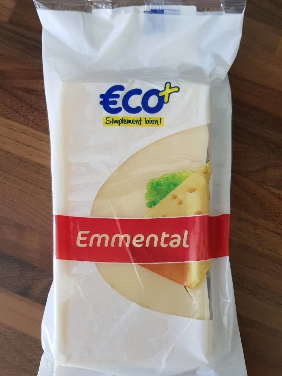 Eco+ Emmental packshot