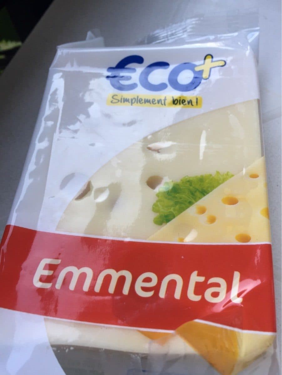Eco+ Emmenthal packshot