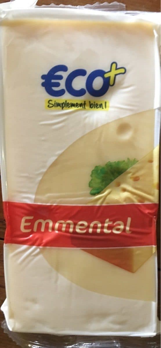 Eco+ Emmental packshot