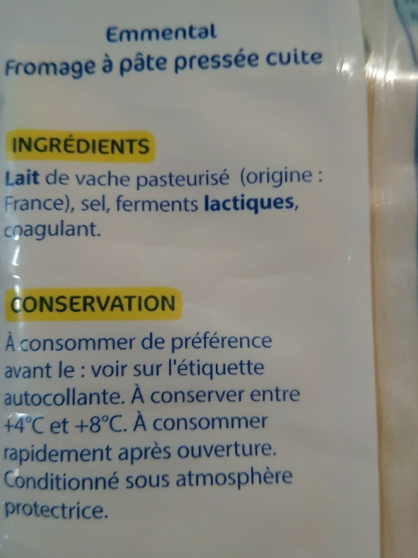 Eco + Emmental packshot