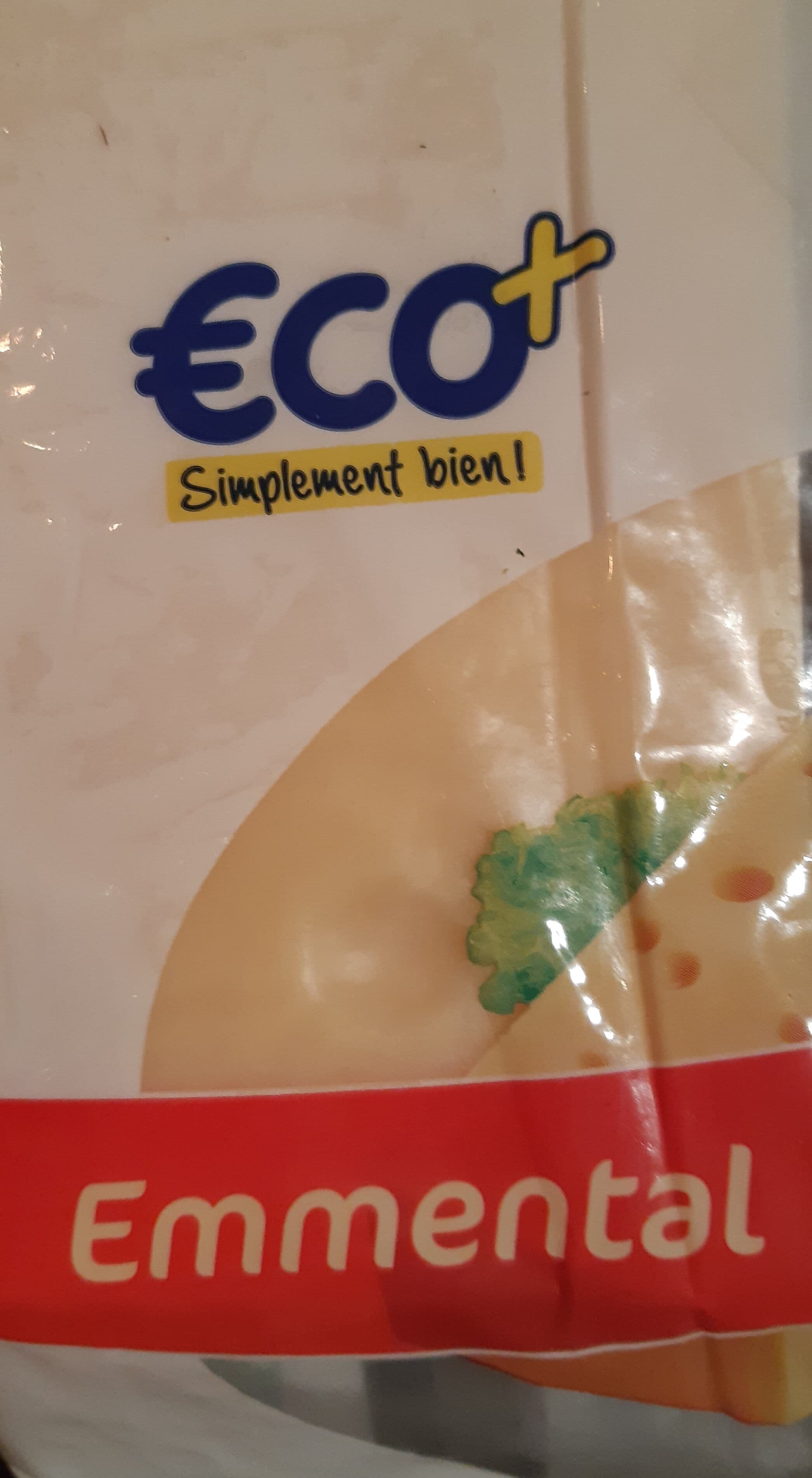 Eco+ Emmental packshot
