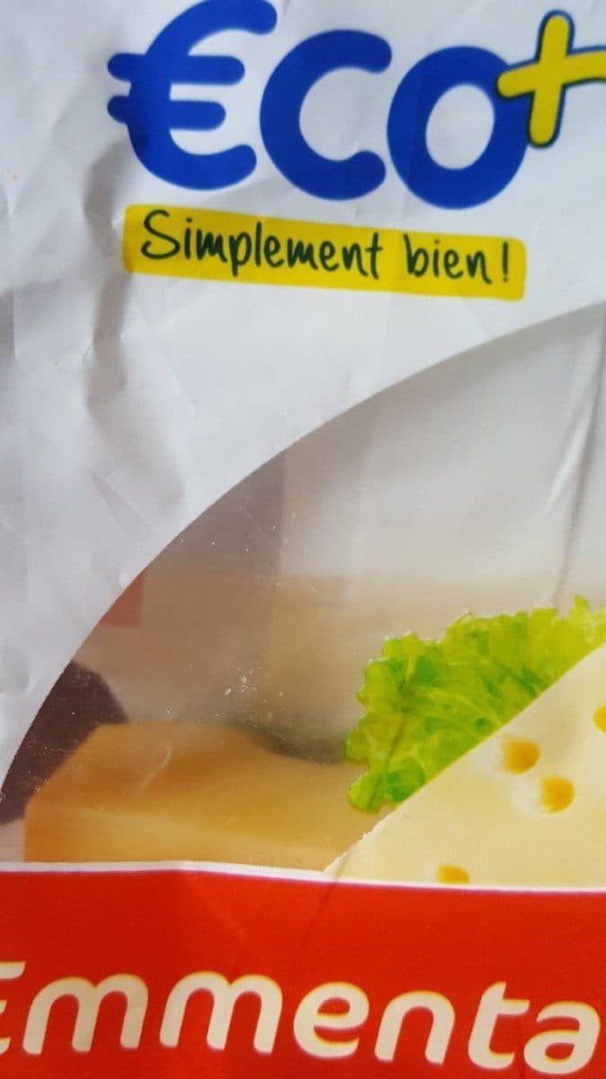Eco+ Emmental packshot