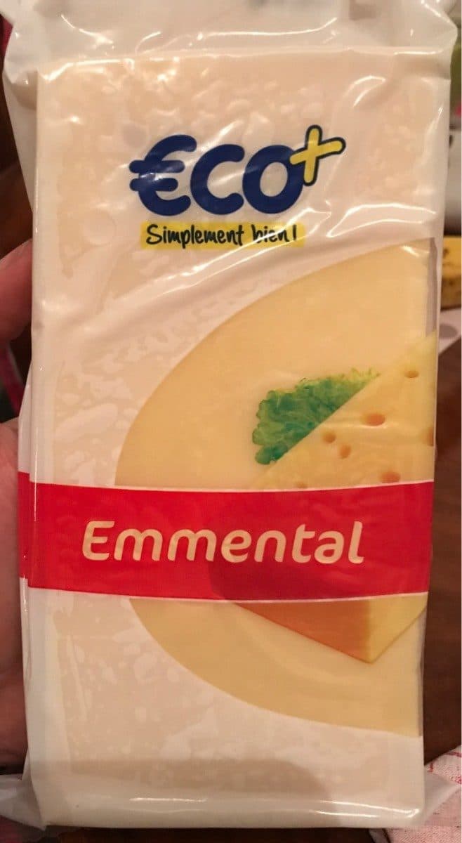 Eco+ Emmental Eco+ packshot