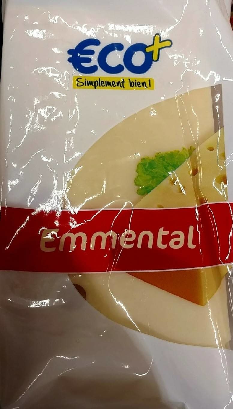Eco+ Emmental packshot