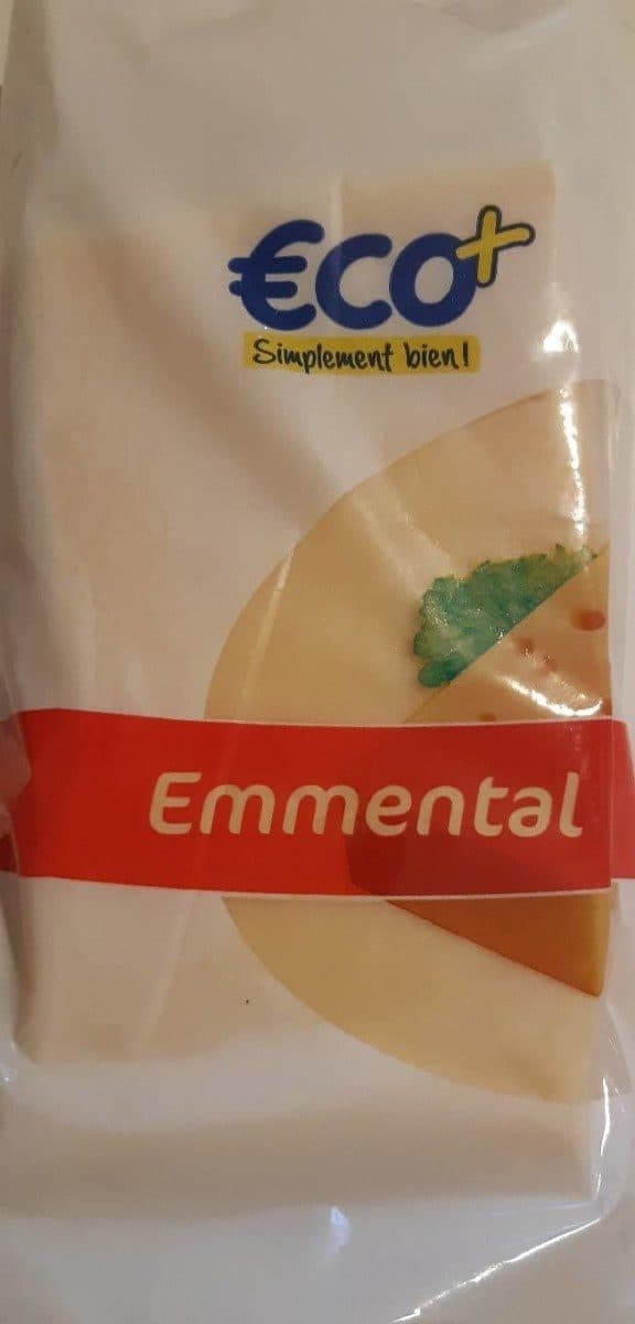 Eco+ Emmental packshot