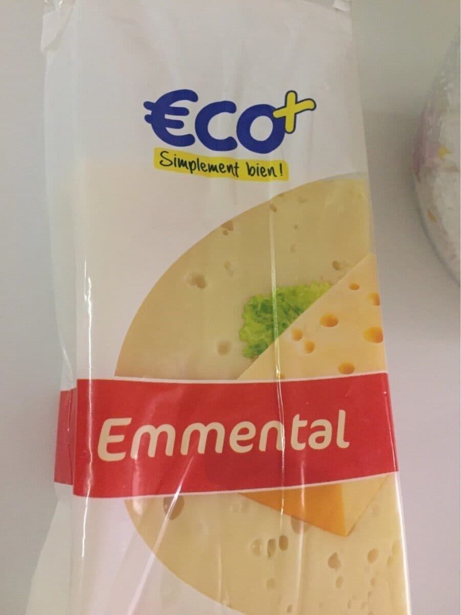 Eco+ Emmental packshot