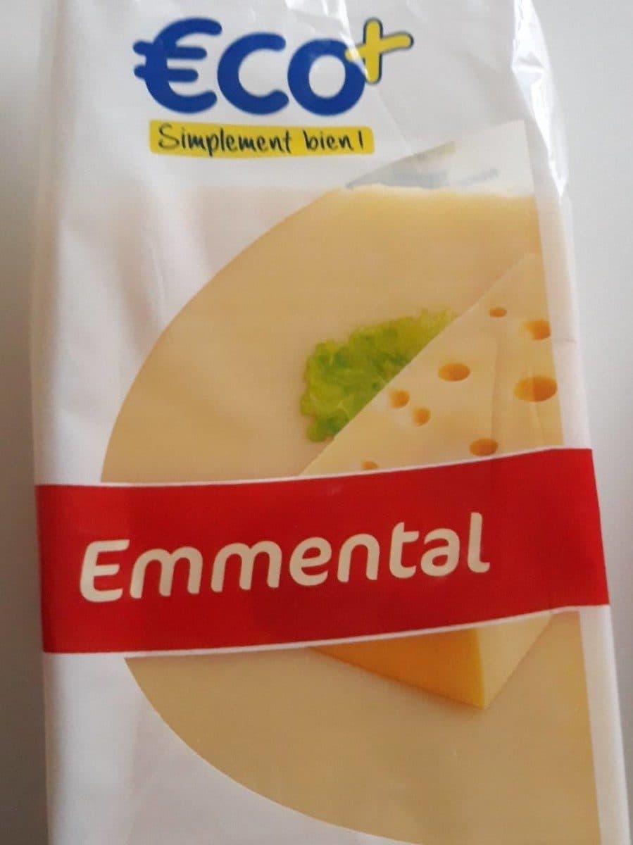 Eco+ Emmental packshot