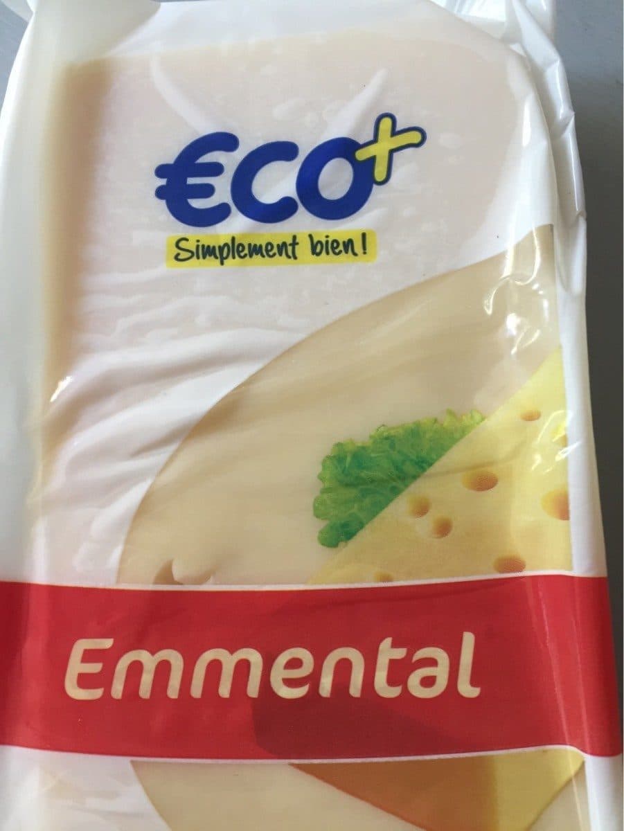 Eco+ Emmental packshot
