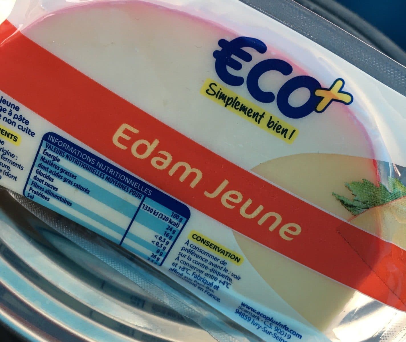 €co+ Edam Jeune packshot
