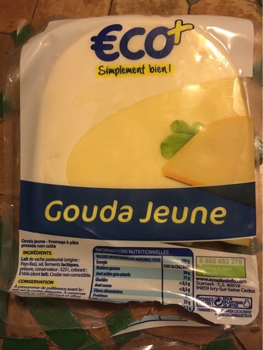 Eco+ Gouda jeune packshot