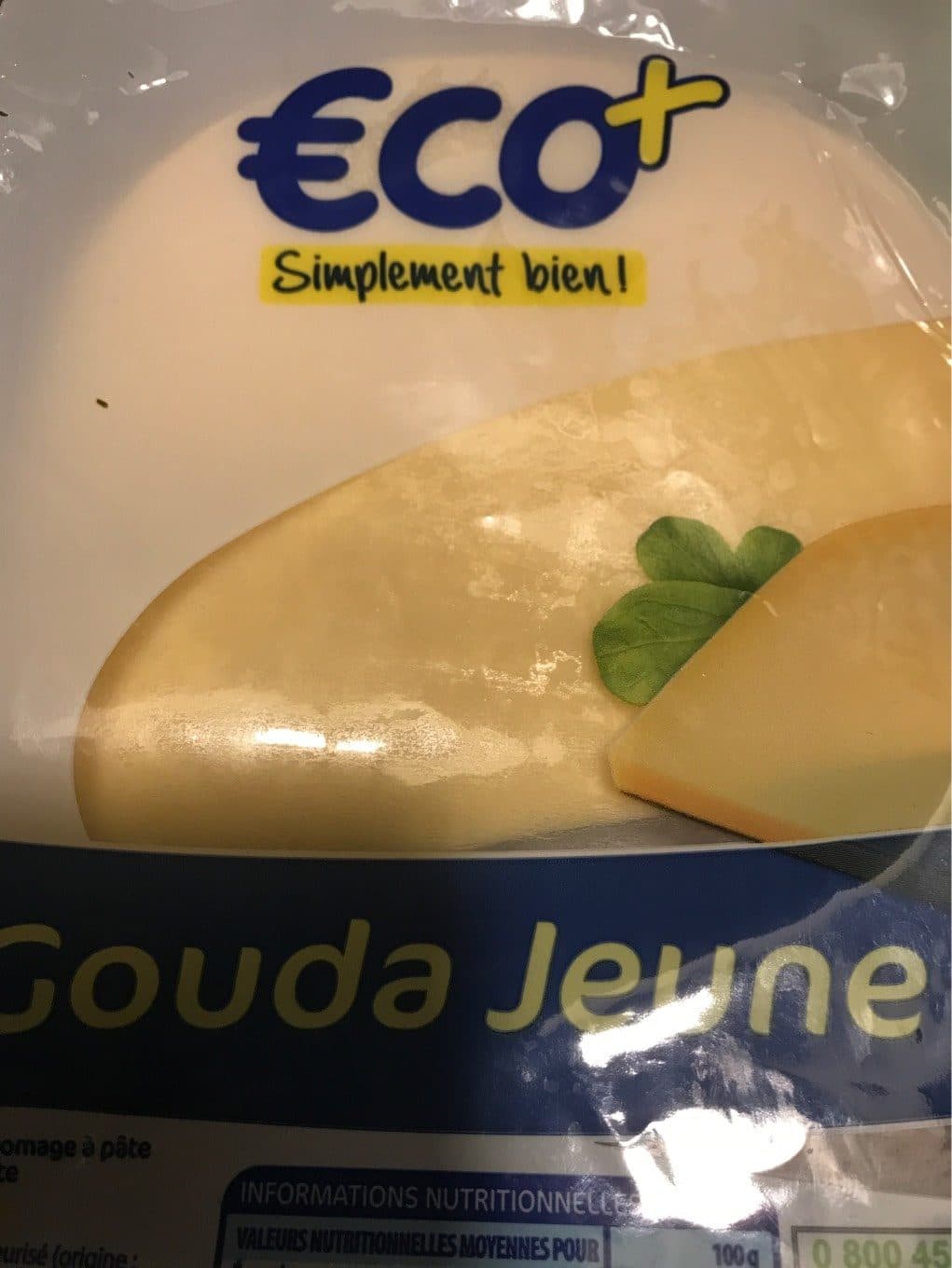 Eco+ Gouda Jeune packshot