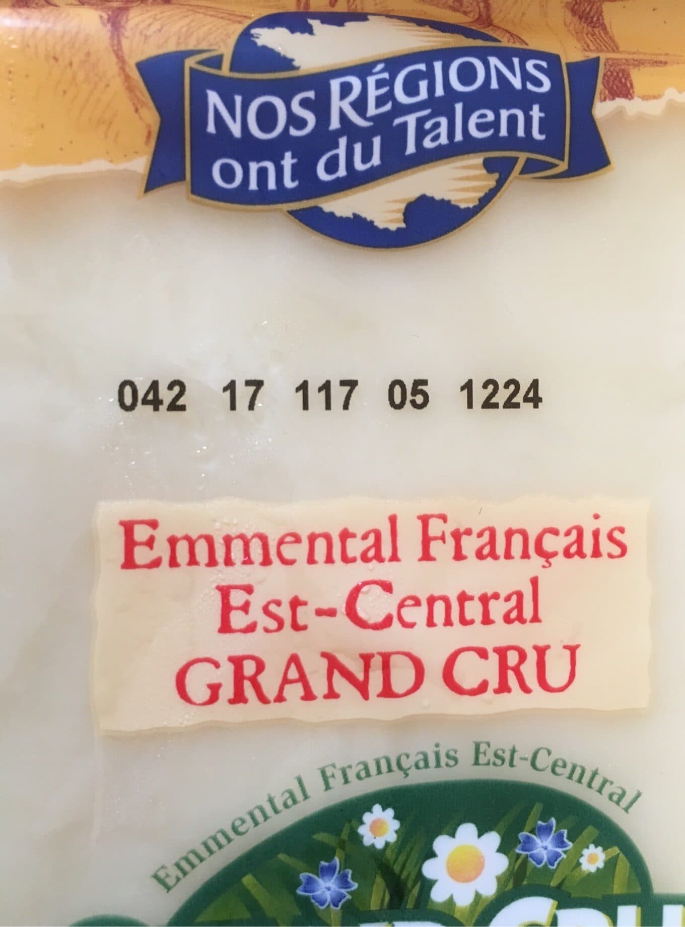 E.Leclerc Emmental Français Est-Central Grand Cru packshot