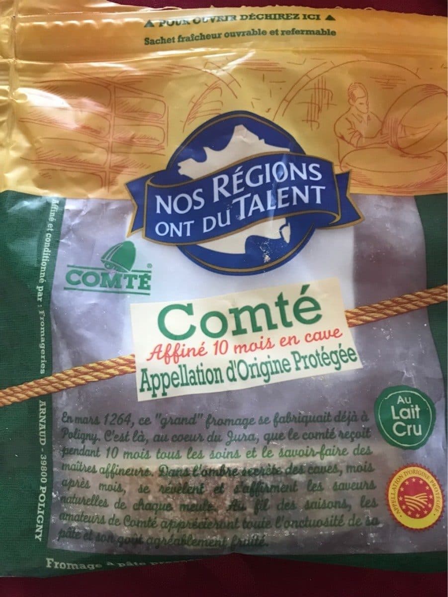 Leclerc Comté packshot