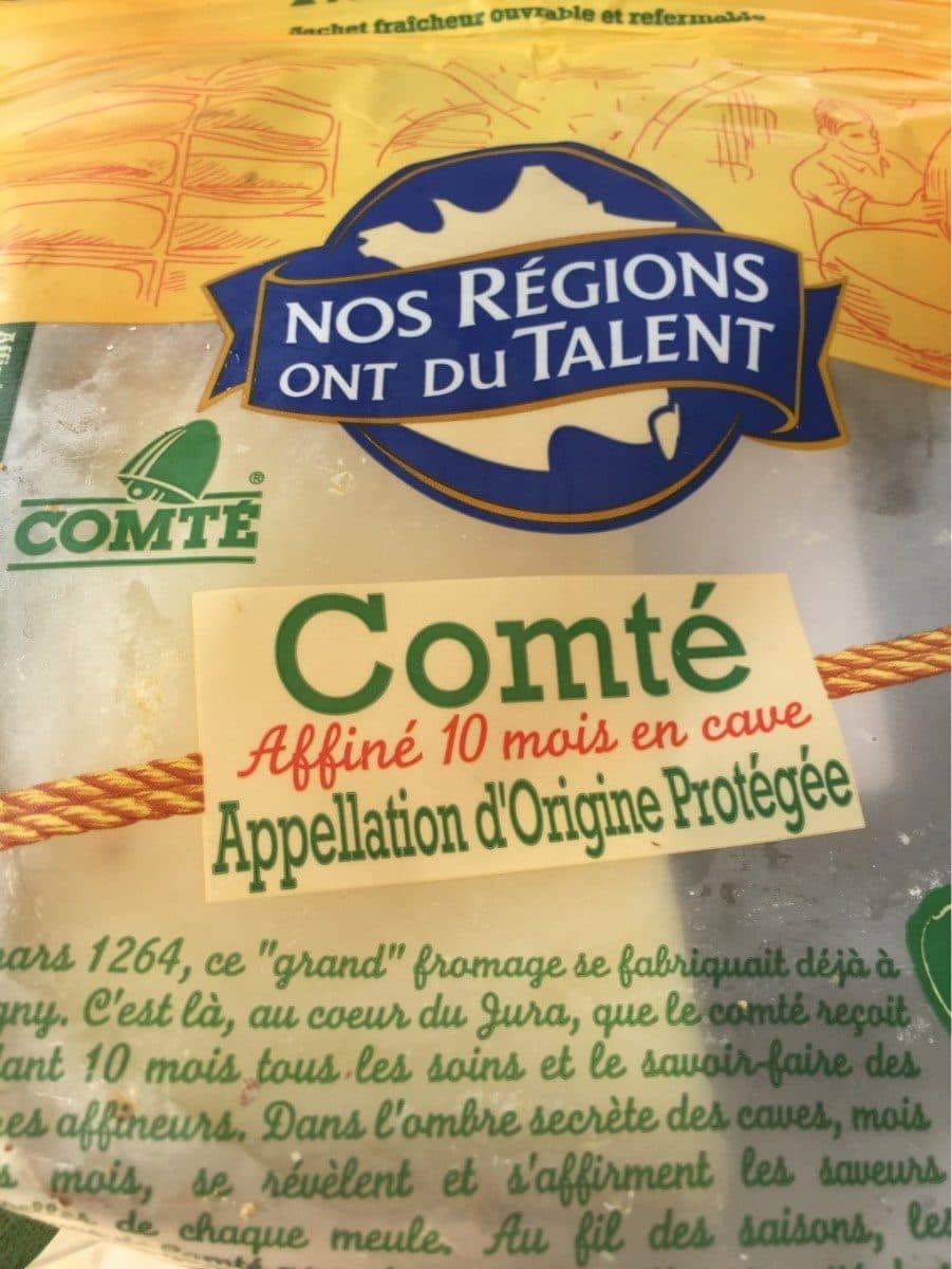 Leclerc Comté 10 mois packshot