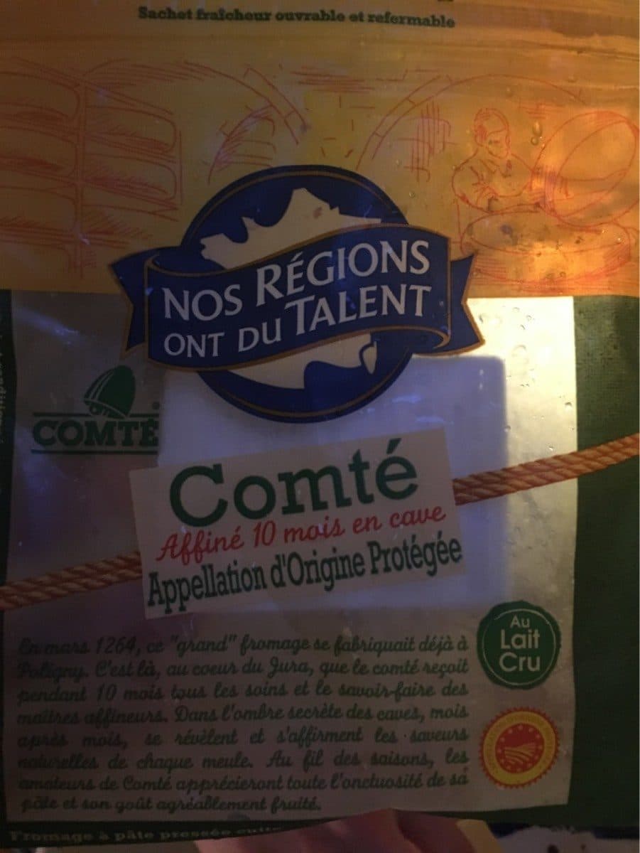 Leclerc Comté packshot