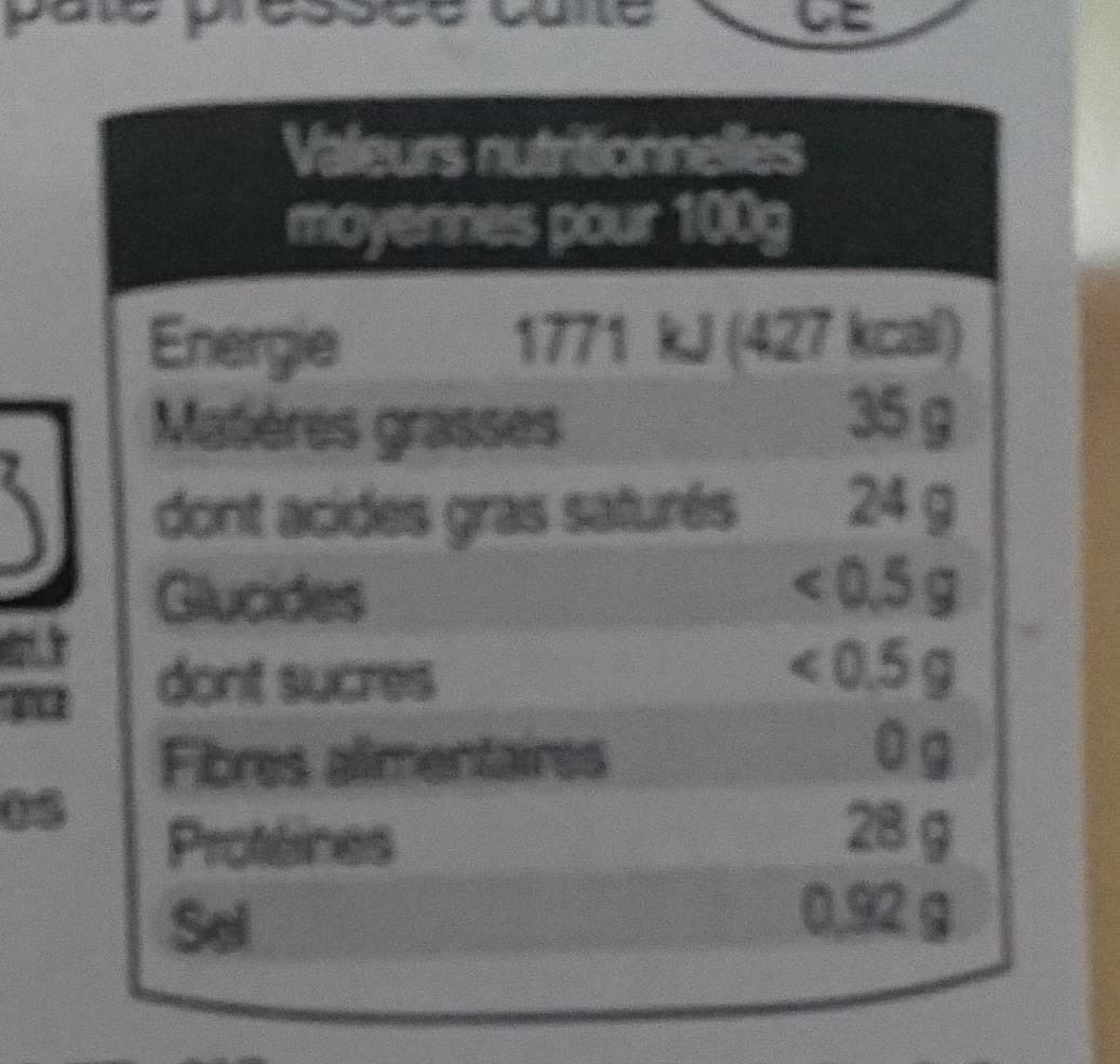 Leclerc Comté AOP affiné 10 mois packshot