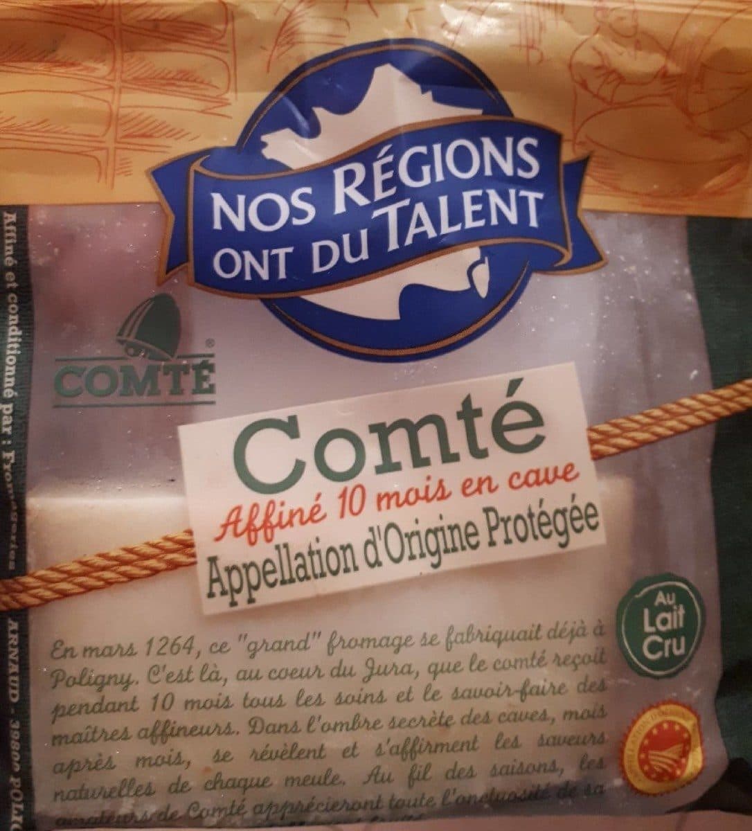 Leclerc Comté packshot