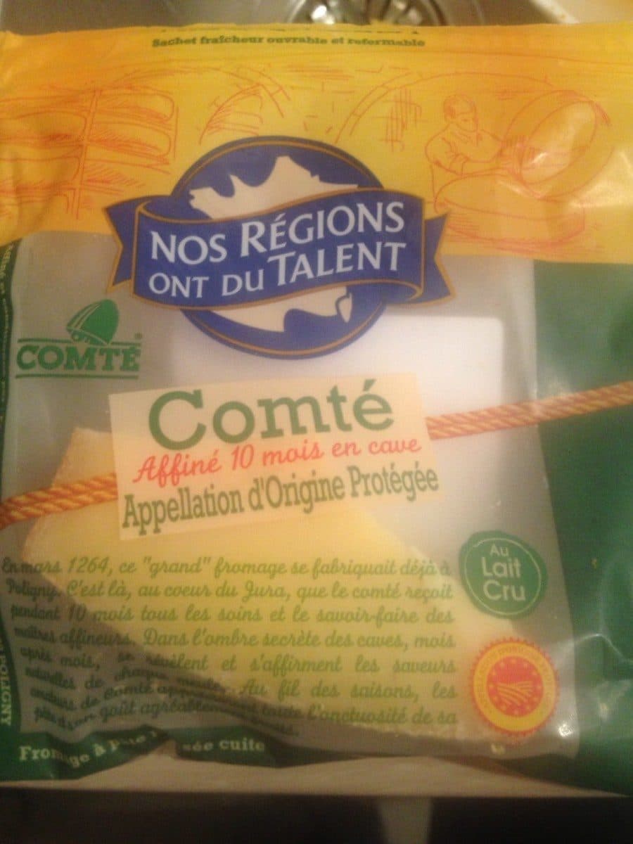 Leclerc Comté packshot
