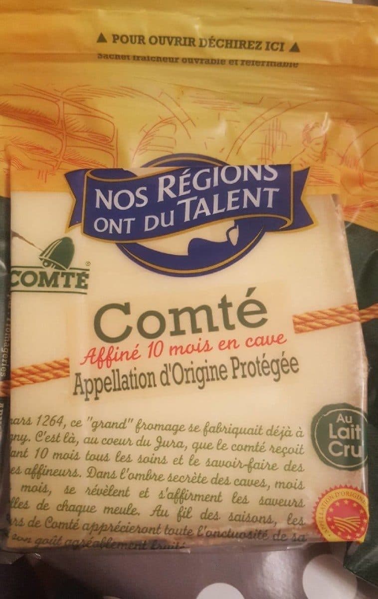 Leclerc Comté affiné 10 mois en cave packshot