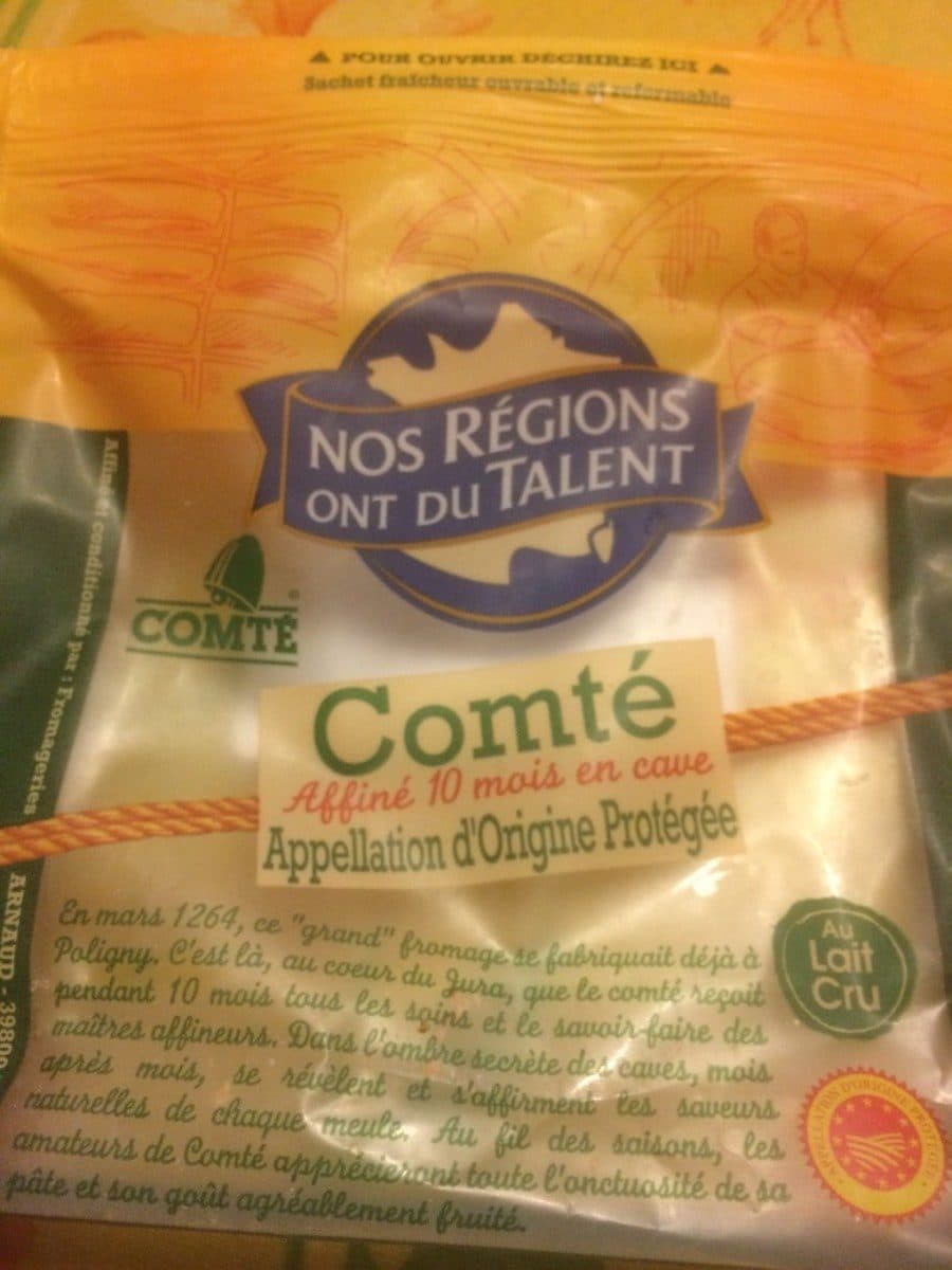Leclerc Comté packshot