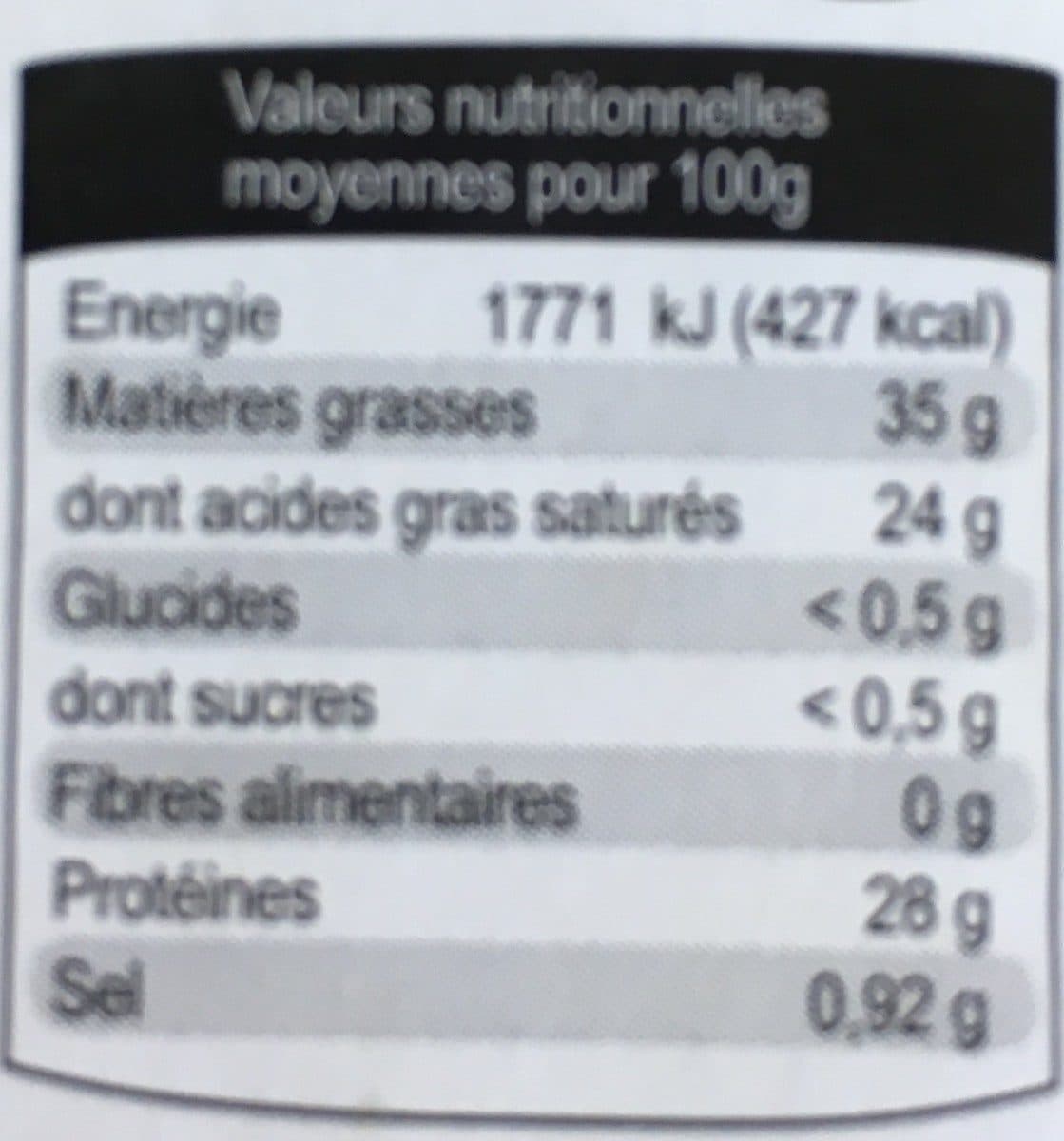 Leclerc Comté packshot