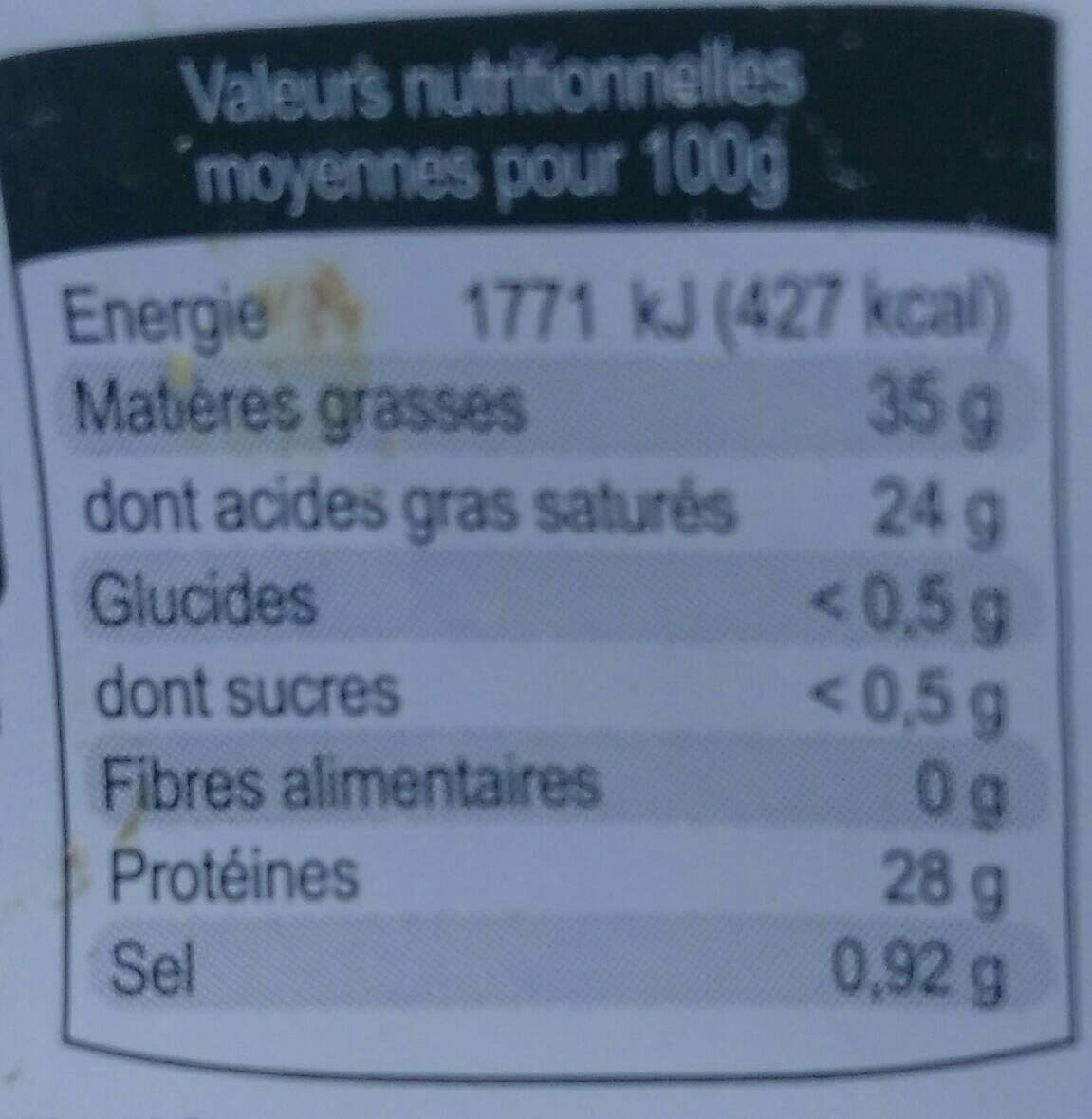 Leclerc Comté packshot