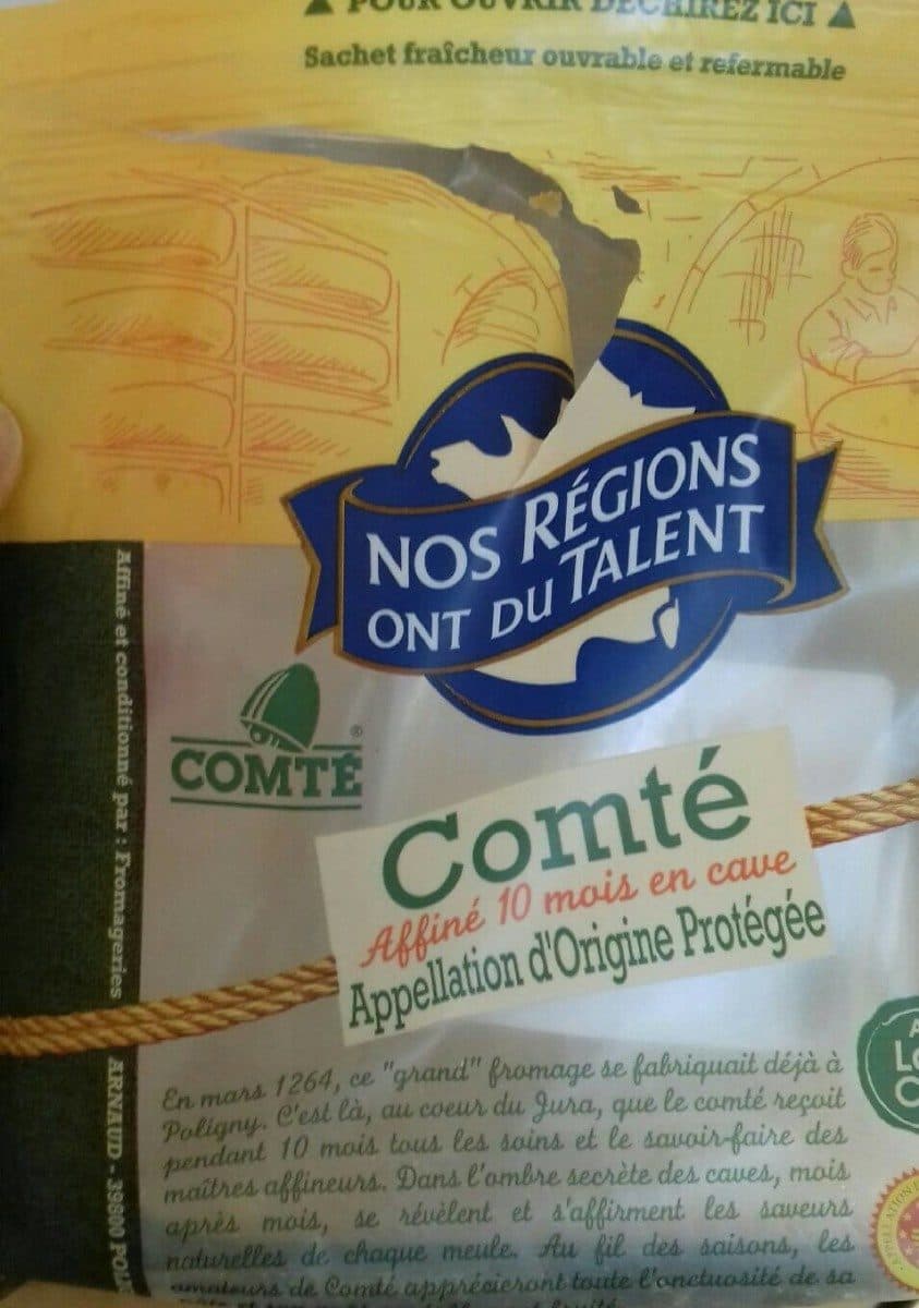 Leclerc Comté packshot