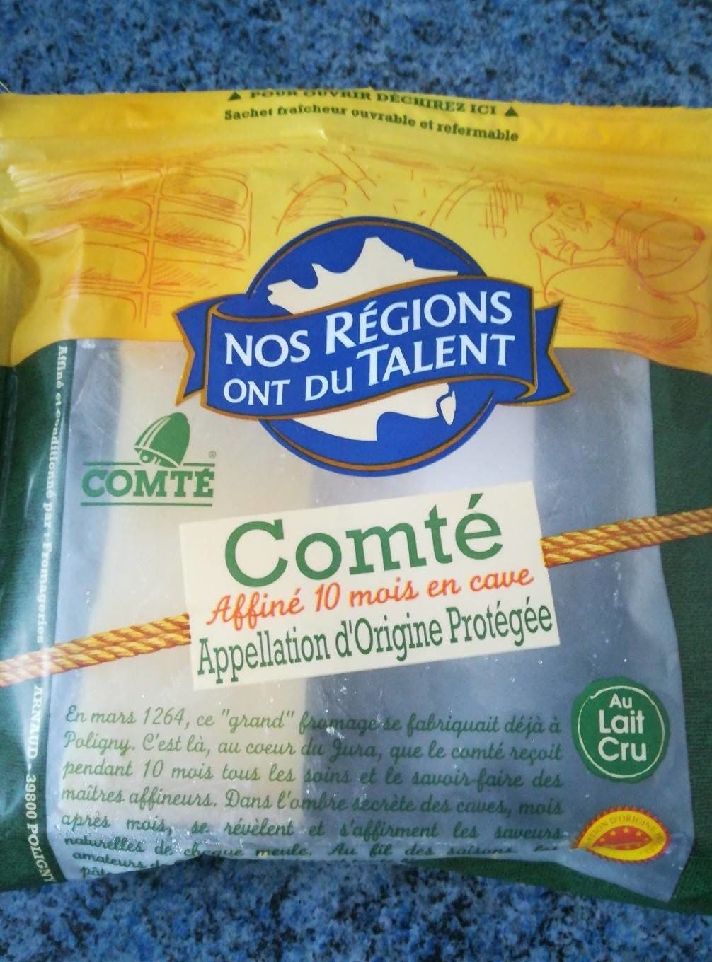 Leclerc Comté packshot
